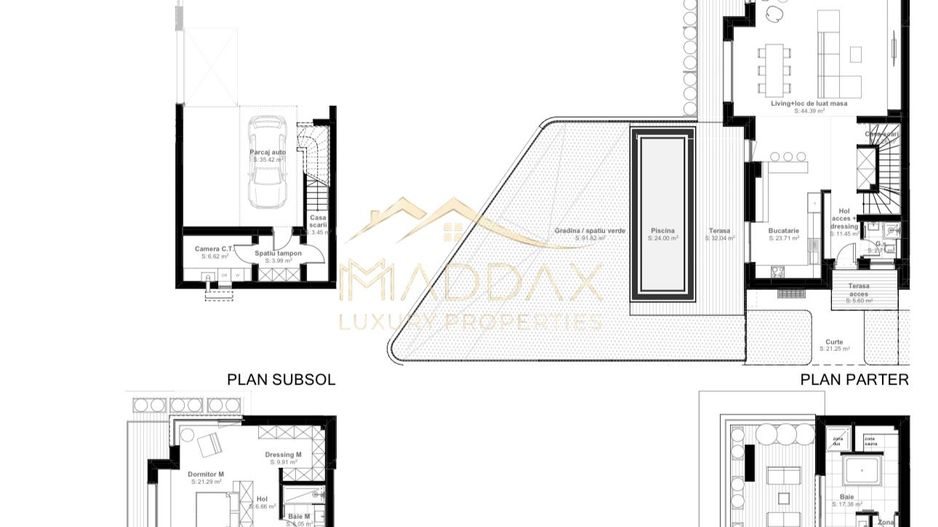 Vila cu 5 camere  *366mp* / Curte privată *315mp* / Pipera - Lake View - Schiță 61