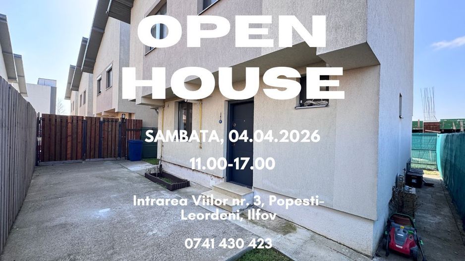 Casă modernă 4 camere | Popești-Leordeni – Intrarea Viilor - Poză 1