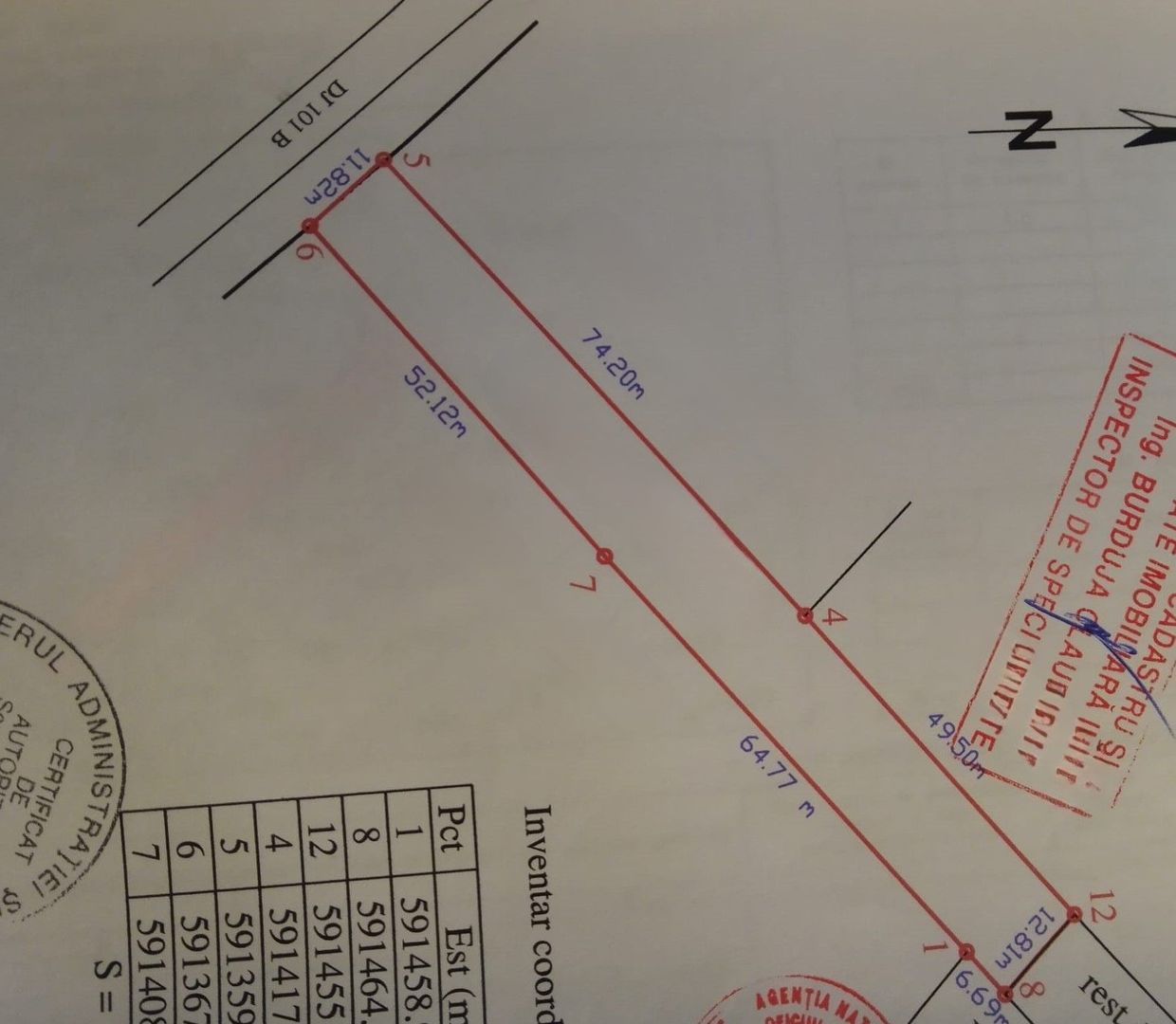 Teren pentru construcții Ghermănești Snagov - Poză 1