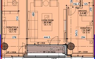 Apartament 3 camere de vanzare Pipera - Schiță 7