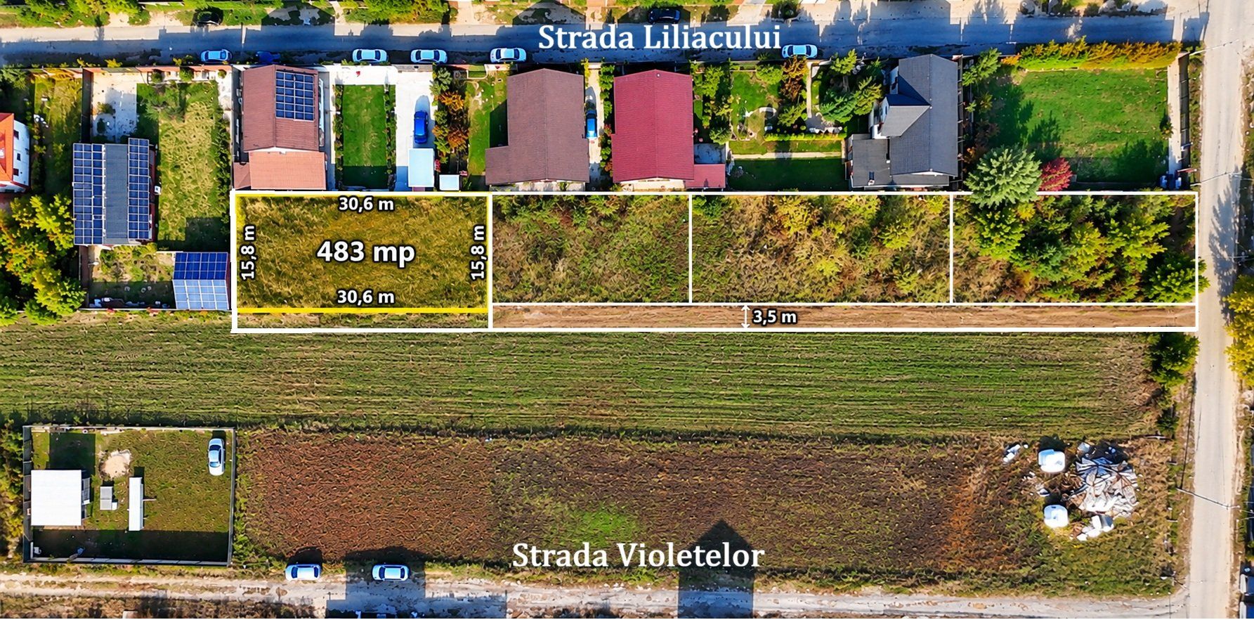 BRANESTI, TEREN 483 MP! - Poză 1