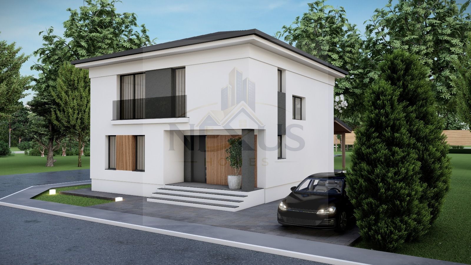 Casă P+1 (finalizare 2026) | 4 cam., 3 băi | 128mp utili | Teren 400mp - Poză 9