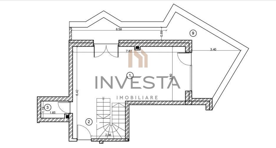 Penthouse pe 2 nivele cu terasa de 20 mp, parcare, bloc nou, Buna Ziua - Schiță 10