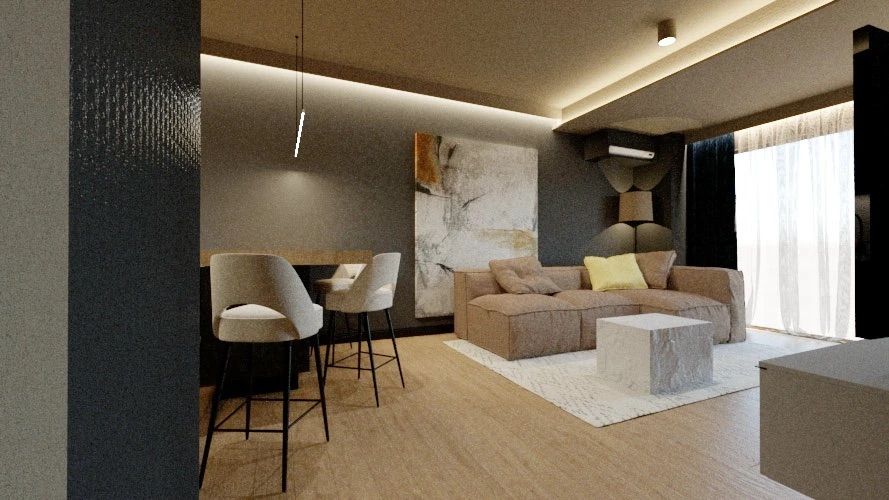 Apartament cu 2 camere de vânzare finisat - Poză 2