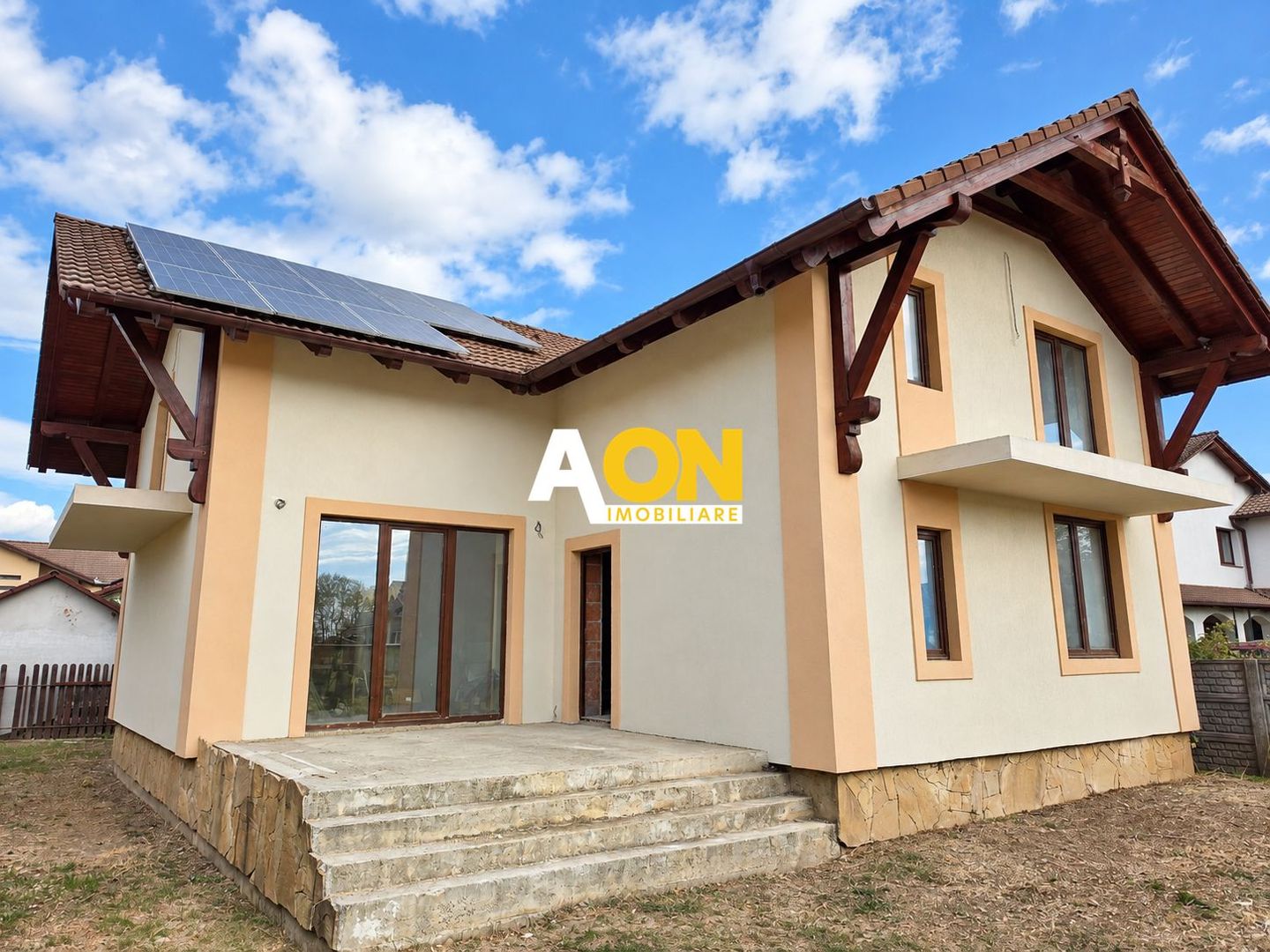 Casa individuala, S+P+M, 5 camere, 3 bai, 348 mp teren, Orizont - Poză 1