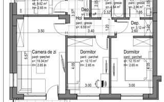 Exclusivitate -  3 camere,  bloc nou,  gradină, loc parcare, pet friendly - Poză 6