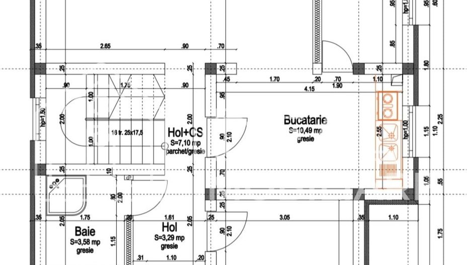 Casa Individuala Moderna cu 5 camere, si 350 mp de curte, in Sura Mica - Schiță 17