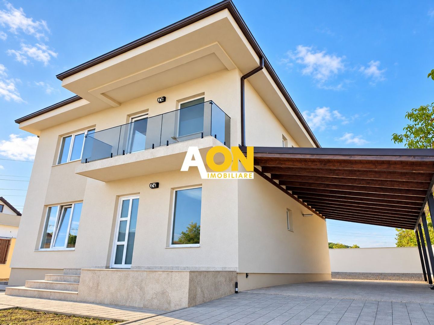 Casa noua la cheie, 4 camere, 3 bai, mobilata, 523 mp teren, Cetate - Poză 1