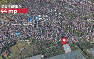 Vanzare teren intravilan, 6994 mp, deschidere ampla, Popesti-Leordeni - Poză 4
