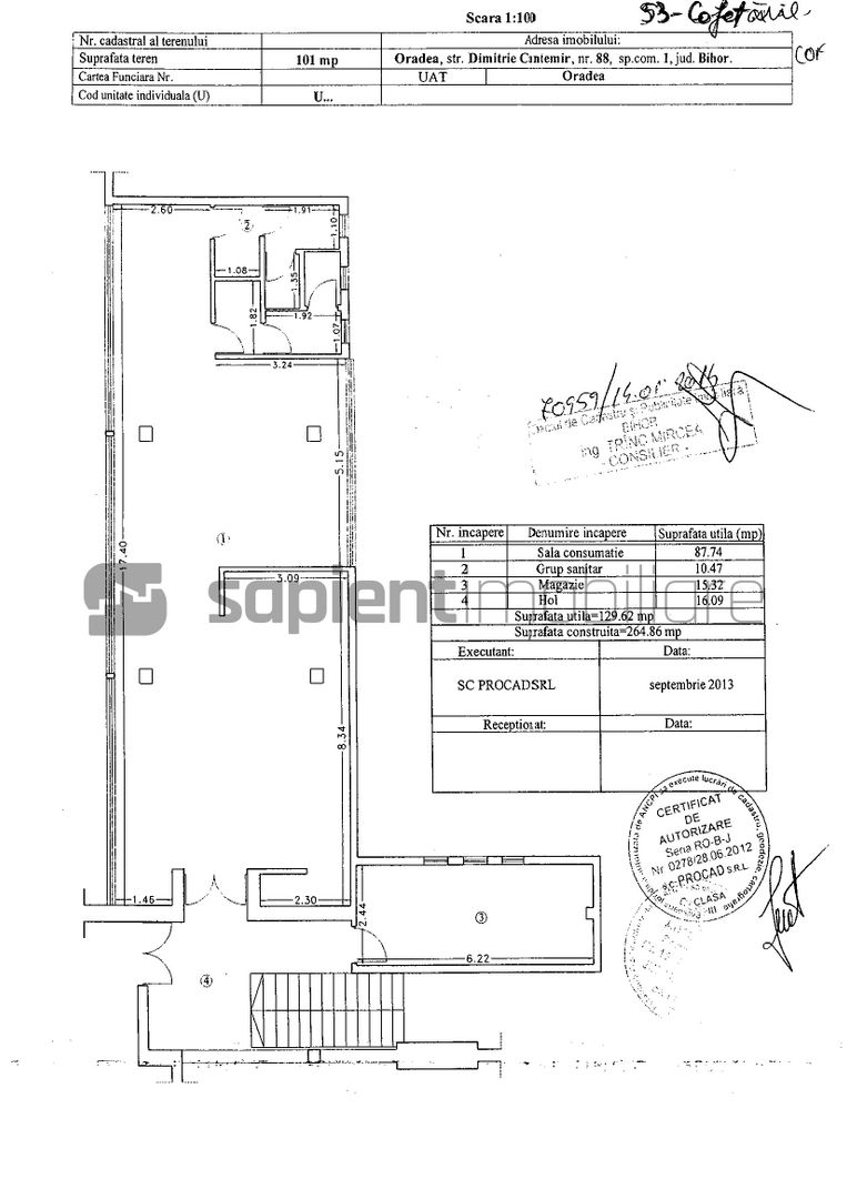 Sapient | Spațiu comercial _ Cantemir / Nufărul - Schiță 14