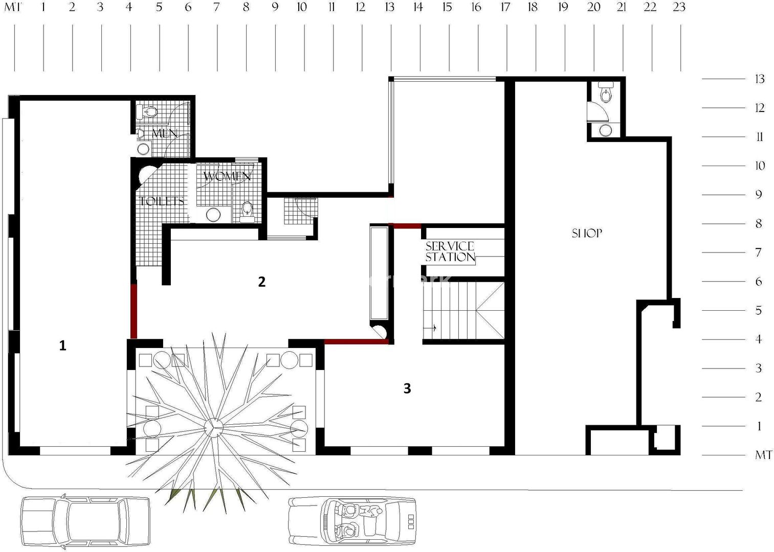 Spatiu Comercial 200 mp - Trafic Auto Intens - Zona Marasti - Ideal Investitie ! - Schiță 6