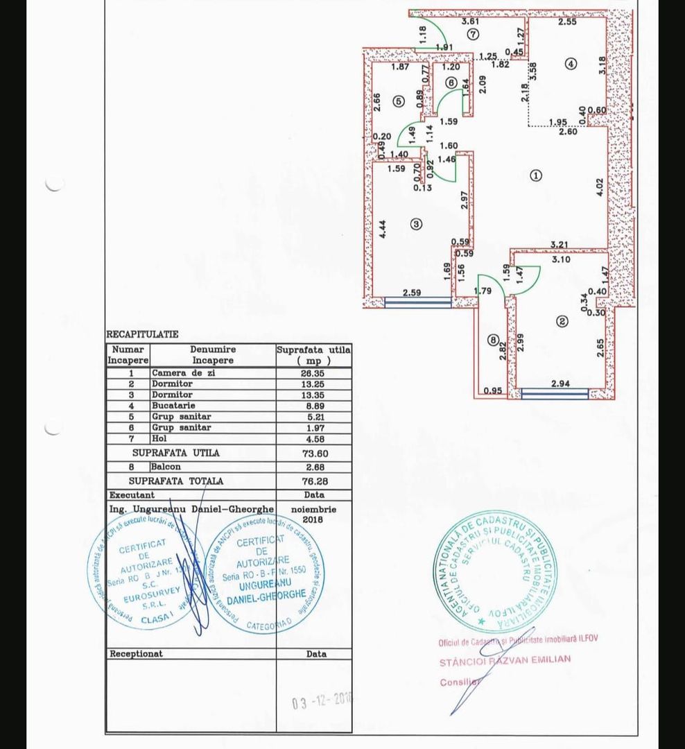 AP. 3 CAMERE - 4CITY NORTH, PARCARE INCLUSA, MOBILAT/UTILAT, COMIS 0% - Poză 17