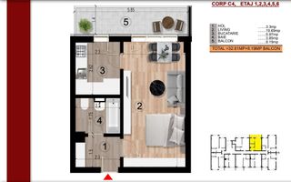 Metrou Berceni Garsoniera 41 MP str Biruintei - Poză 9