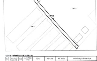 Teren intravilan 9800 mp - Dascalu - locuinte individuale - Poză 2