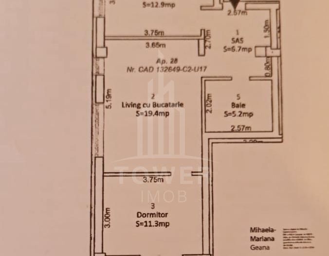 Spațiu de birouri de închiriat –  bloc nou, Turnișor - Poză 8
