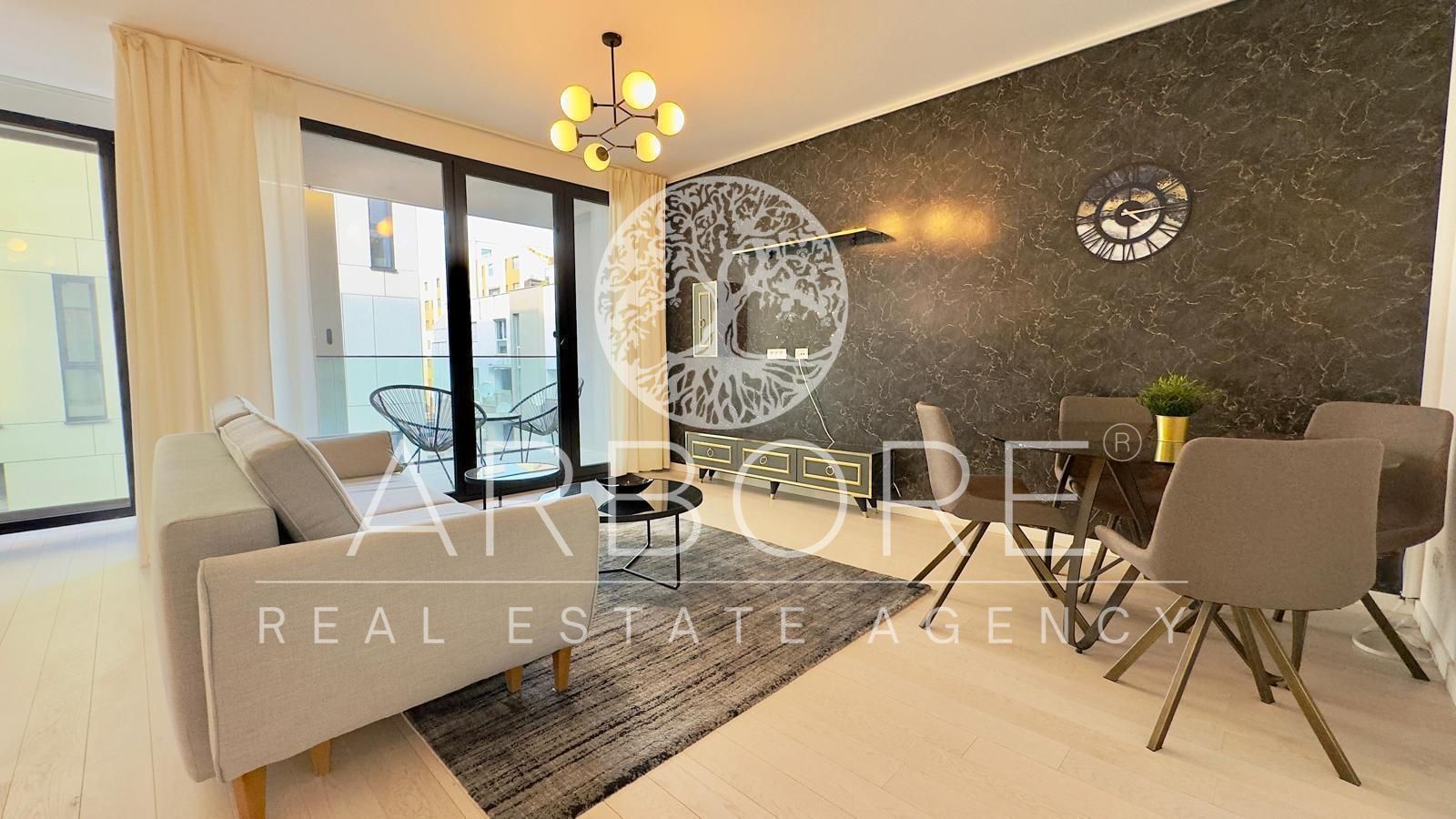 Apartament 2 camere Premium , mobilat complet , zona Herastrau - Poză 3