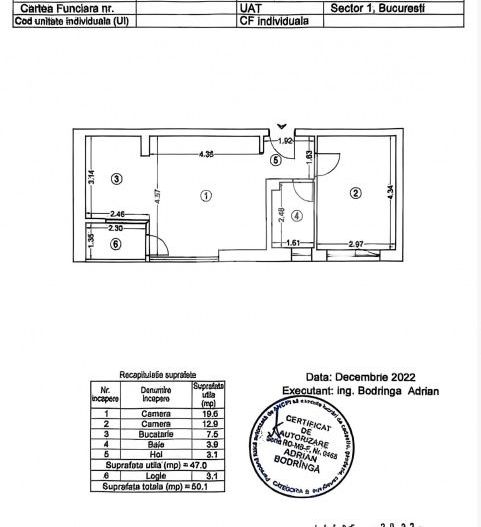 Apartament 2 camere de vanzare | Herastrau | Imobil nou 2022 - Poză 12