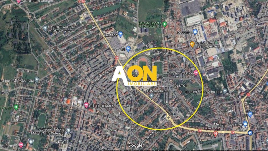 Teren de bloc 466 mp, zona Cetate - Poză 1