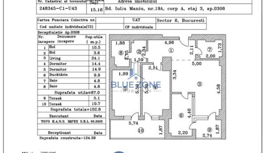 Apartament 3 camere ISmart Residence Lujerului I Loc de parcare inclus - Poză 13
