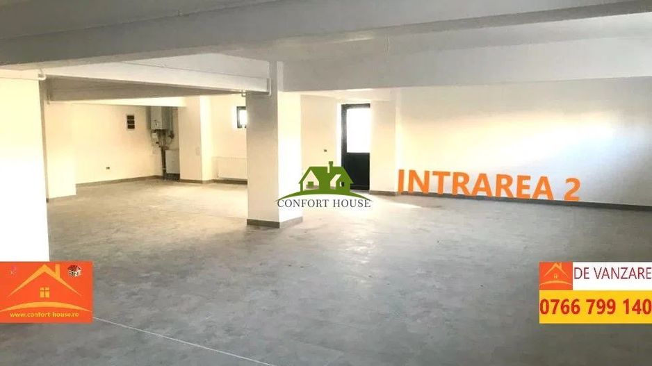 Spatiu comercial nou amenajat 2 intrari/2bai/2centrale/PVC tripan - Poză 10