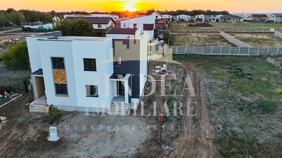 Duplex modern 3 dormitoare, 3 bai, pompa caldura - Giarmata - Poză 1
