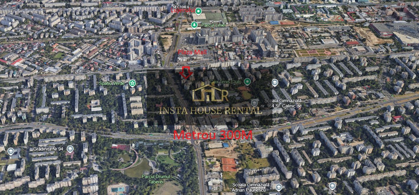 * 2 CAMERE MALL PLAZA - METROU 300M - PARC DRUMUL TABEREI * COMISION0% - Poză 14