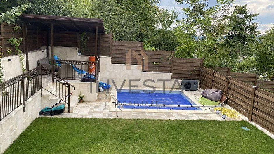 Casa cu piscina si vedere panoramica de vanzare, Gruia - Poză 25