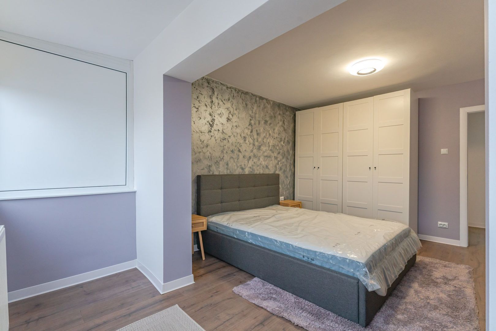 Chirie 2 camere Astra Brașov: 57 mp, AC și două balcoane închise - Poză 11