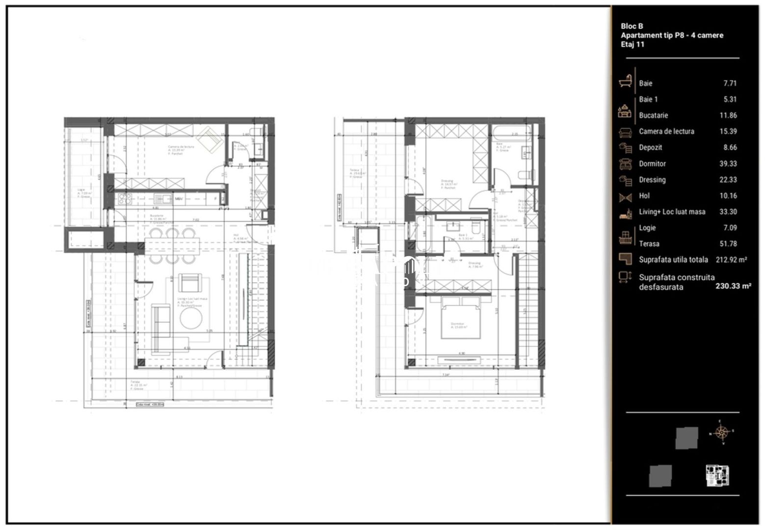 Penthouse Premium | Zona Răcădău | 213 MP - Poză 4