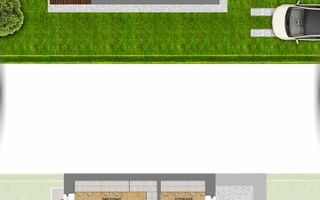 Vila pasiva (verde) de lux 4 camere Complex Amber Gardens Tunari - Poză 2