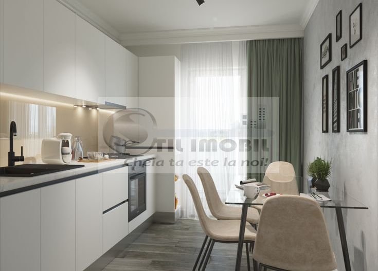 Apartament 2 camere, decomandat, Bucium-Visan, 58mp, pret promotional - Poză 3