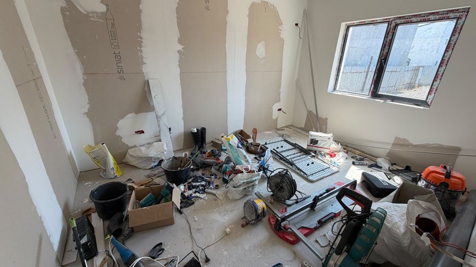 CASA INDIVIDUALA - 5 CAMERE, INCALZIRE PARDOSEALA , TEREN 420 COMIS 0% - Poză 7