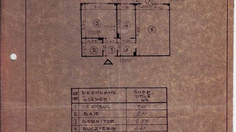 Apartament cu doua camere, Brancoveanu, 74.500€ - Poză 12