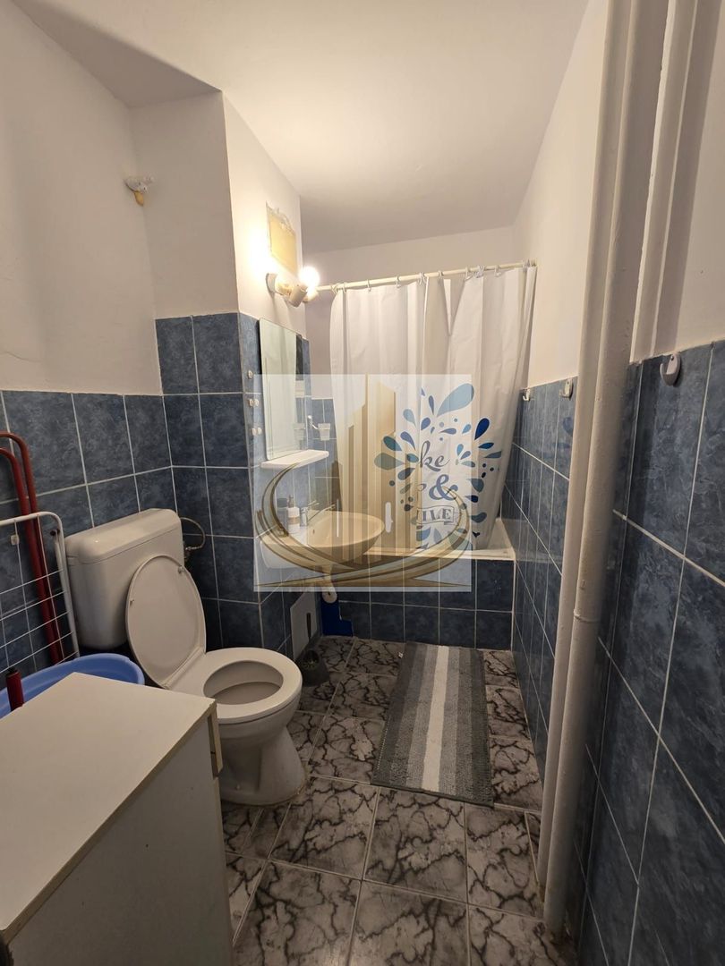 Apartament 1 cameră, 32 mp, balcon închis, complet mobilat - Poză 6