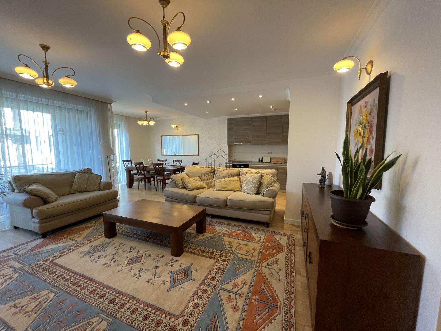 APARTAMENT CU 3 CAMERE, PARTER CU GRADINA LA INCHIRIERE IN COMPLEX - Poză 1