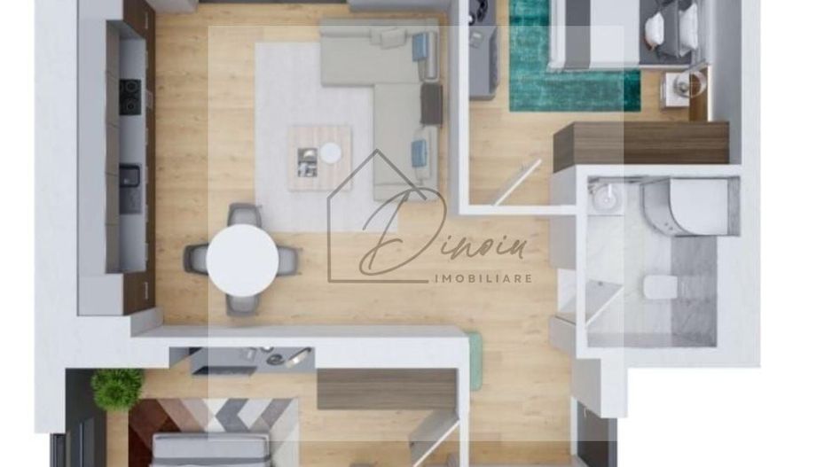 COMISION 0% I  Apartament 3 camere Cortina North I vedere exterior - Poză 2