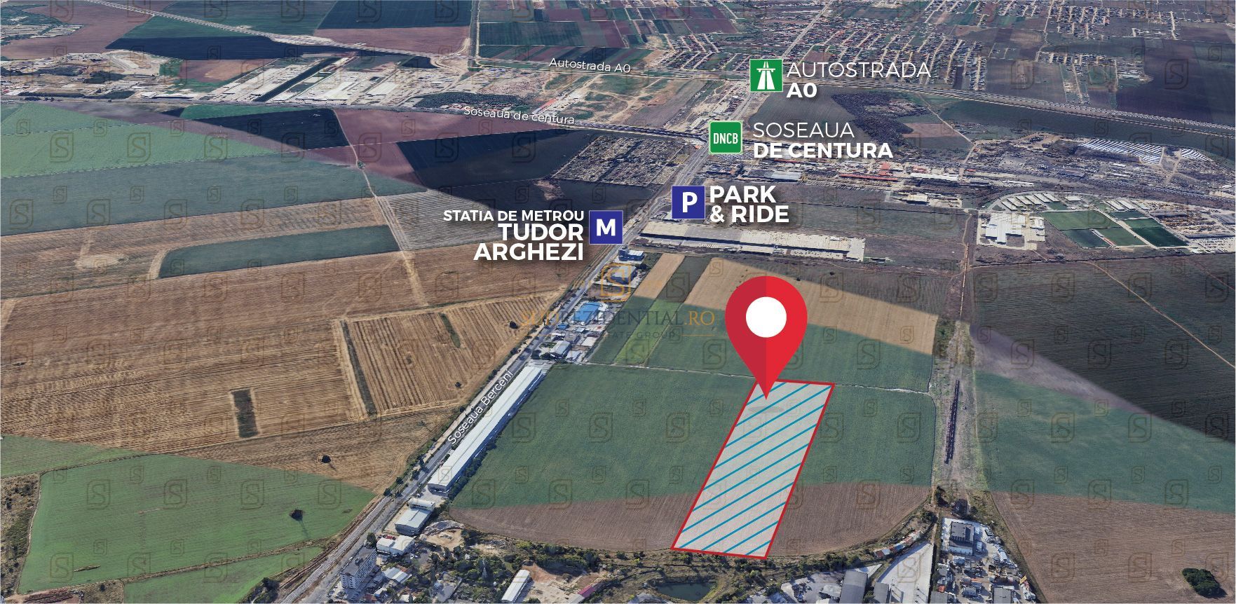 Teren intravilan generos, investitie ideala in zona IMGB - Sectorul 4 - Poză 4