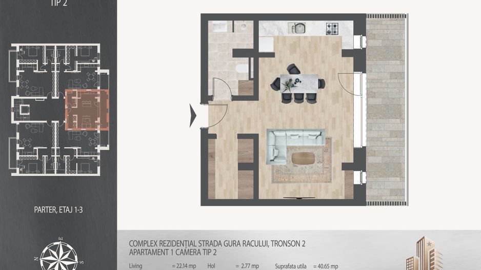 Garsoniera ideala investitie  Pallady Metrou Nicolae Teclu - Schiță 11