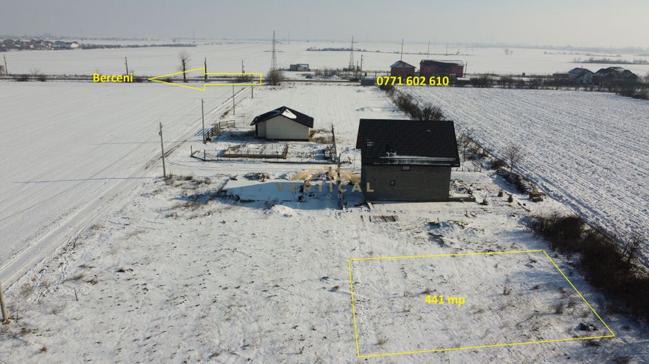 Teren 441, 100 m de la drumul principal, ultimul lot, Vidra - Poză 1