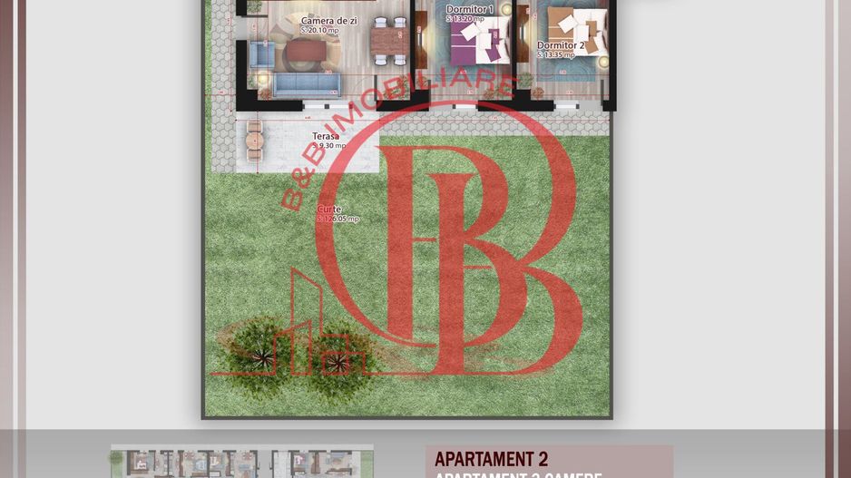 3 camere cu dresing si curte  Titan Pallady Metrou Nicolae Teclu - Schiță 2