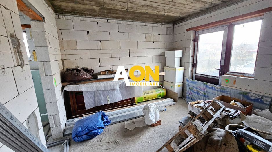 Casă S+P+1 la roșu, 5 camere, teren 500 mp, Ampoi 3, Alba Iulia - Poză 4