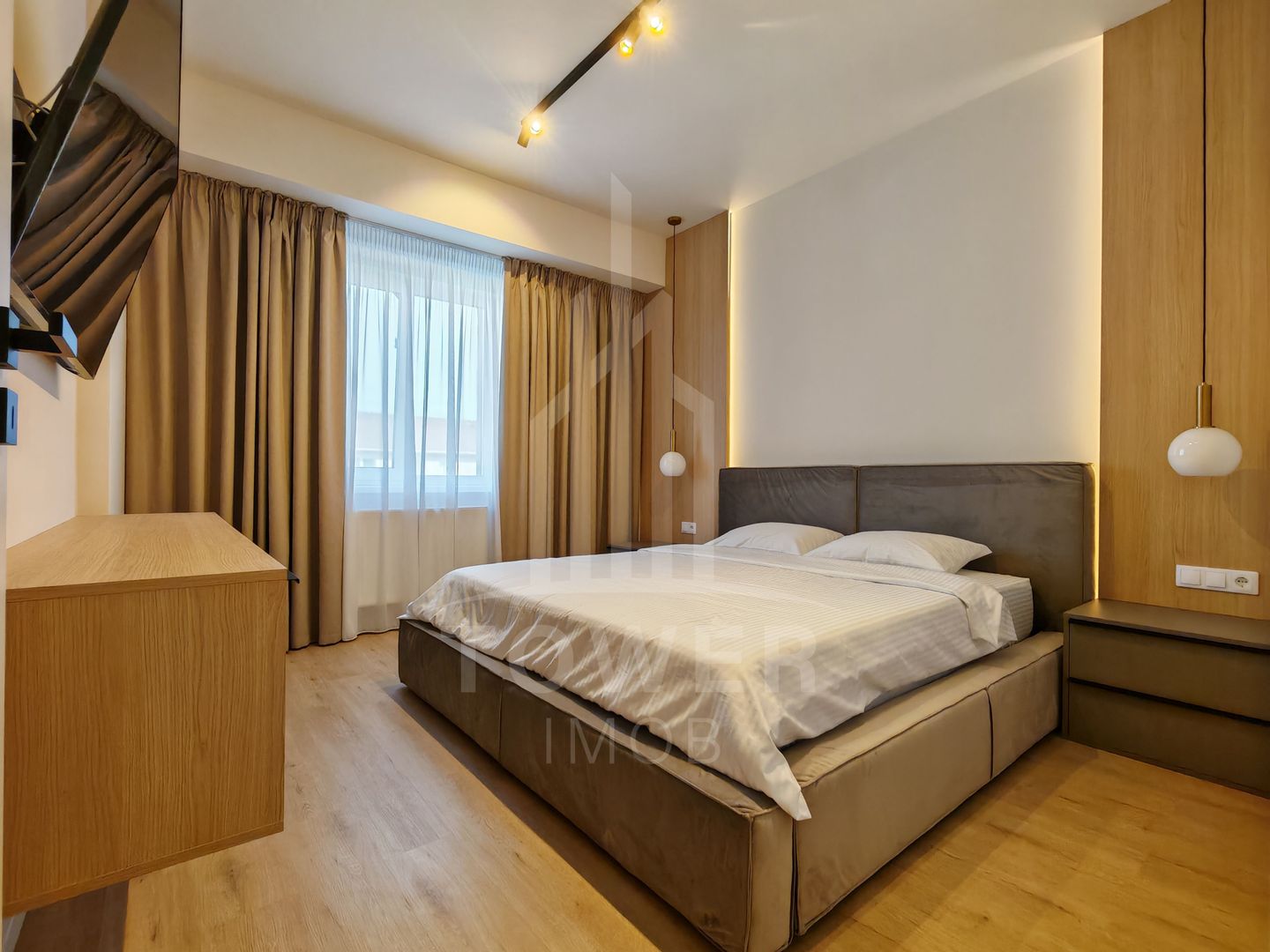 Apartament prima inchiriere cu 3 camere, nou, mobilat lux. - Poză 4