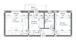 Apartament | 2 Camere | La cheie | Decomandat | Dedeman | 0% Comision - Poză 2
