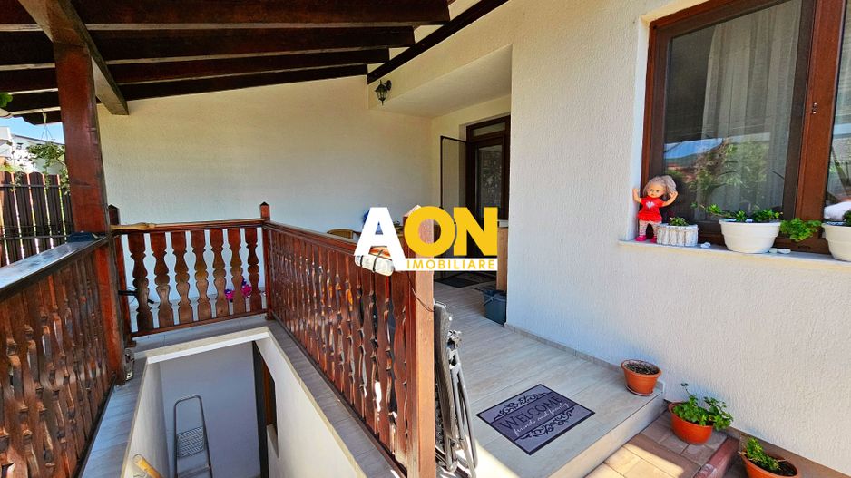 1/2 Duplex mobilat, utilat, 4 camere, pivnita, 200 mp teren - Poză 15