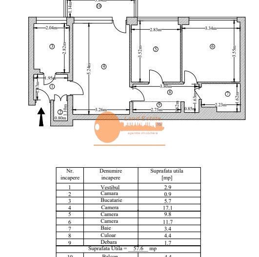 Apartament 3 camere – Bucur Obor - Poză 9