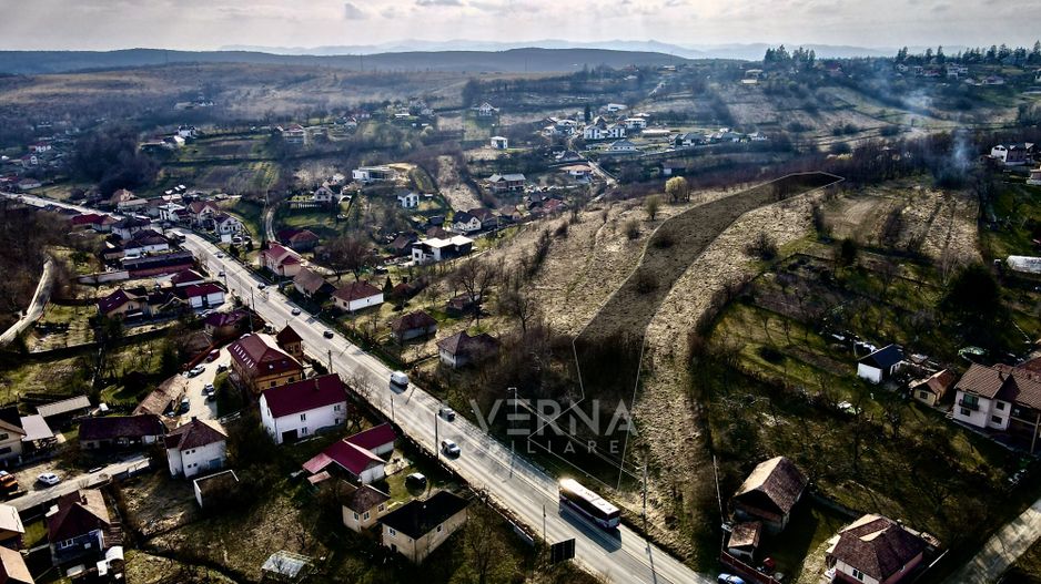 COMISION 0% - Teren intravilan | 4136mp | front 25ml la E81 | Feleacu - Poză 2