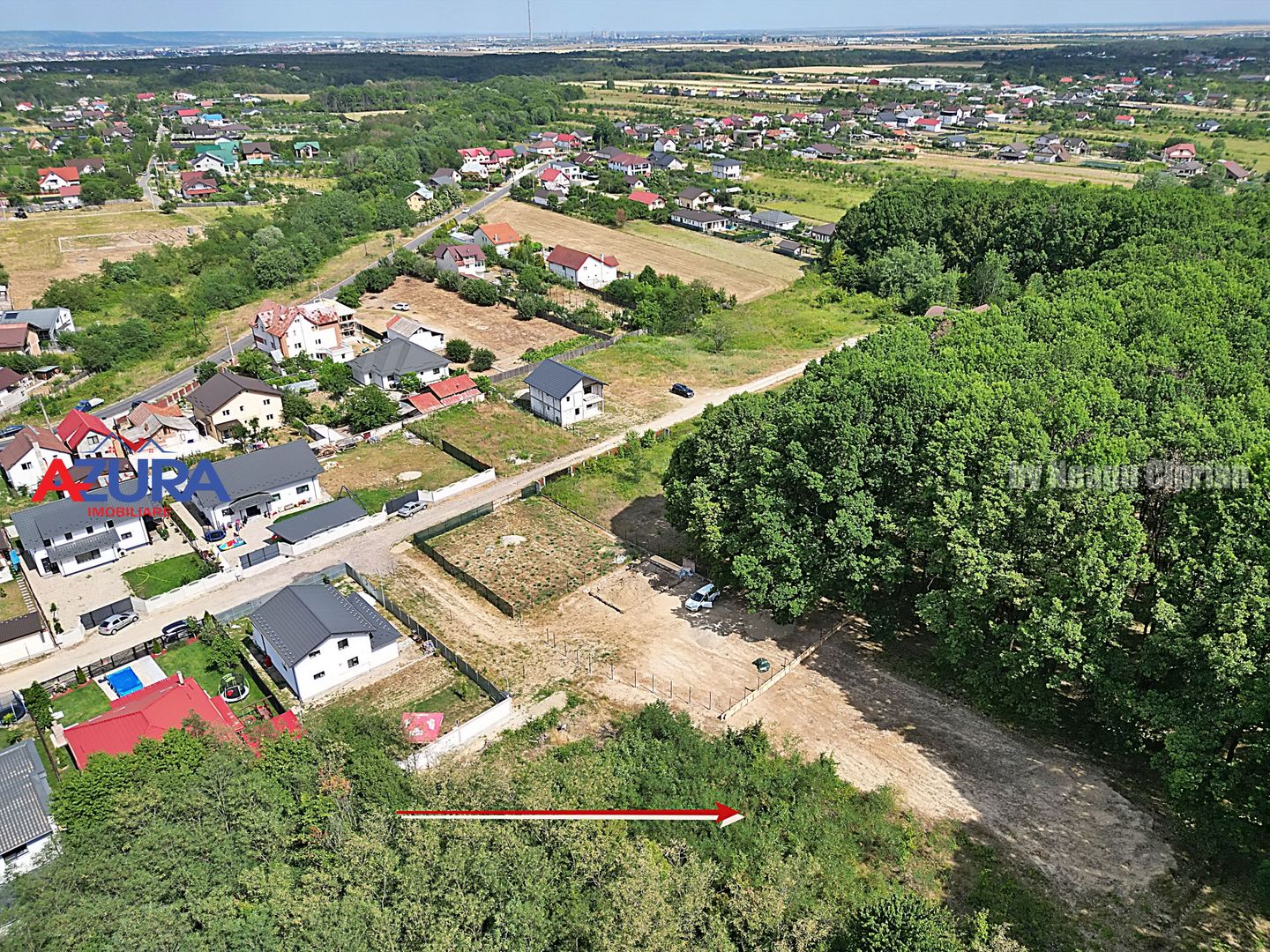 AZURA Imobiliare - Vanzare teren Hintesti, langa padure, 300m din DN - Poză 21