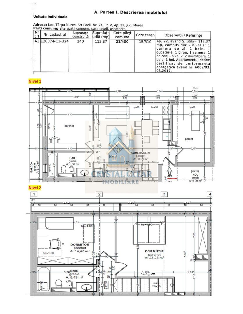 Apartament - Penthouse 5 camere - zona 7 noiembrie - Poză 8