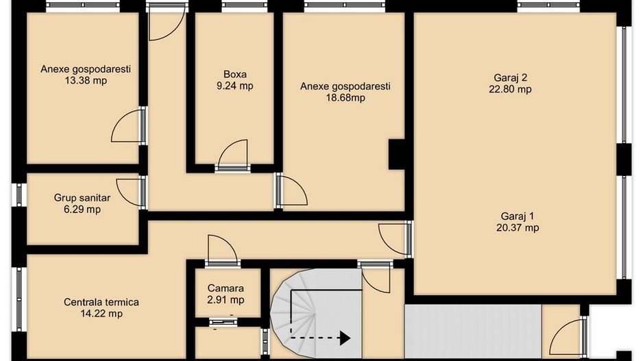 Imobil D+P+3 | 870mpc | ideal birouri/comercial/clinica - Schiță 13
