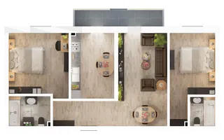 Apartament 3 camere Dedeman, Doamna Stanca, Sibiu - Schiță 11